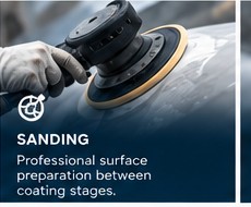 Sanding work